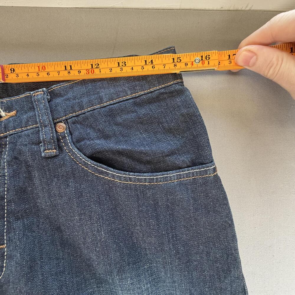 Lee Premium Select Jeans Women 18R Blue Straight Adjustable Waist Comfort 30x33 - Picture 9 of 14
